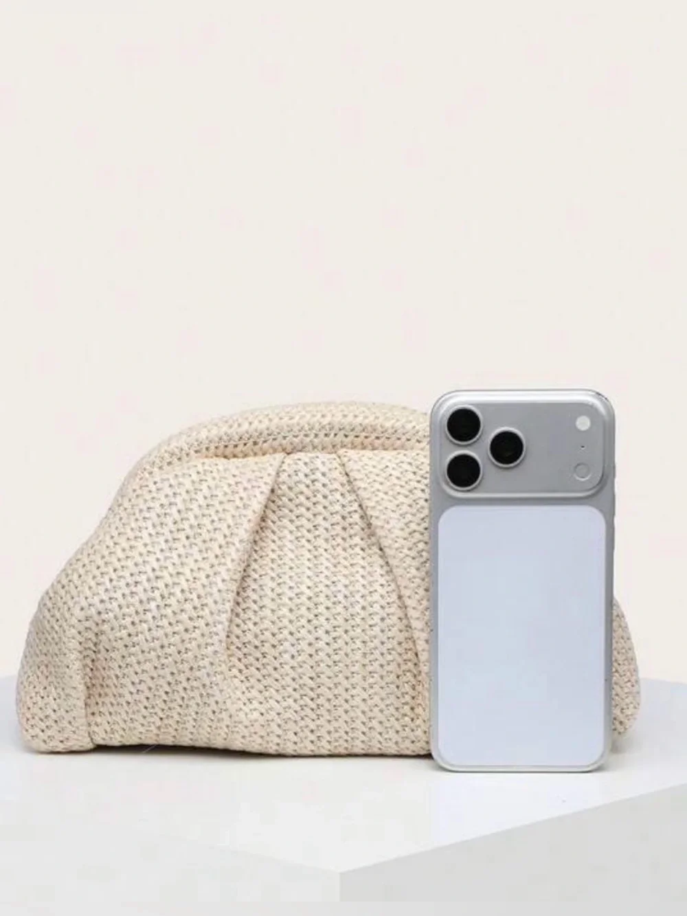 N/A cream woven